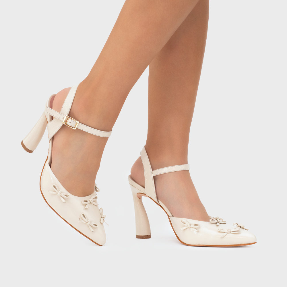 LOUISE PUMP HUESO