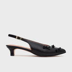 Cargue la imagen en el visor de la galería, LOUISE MIDI SLINGBACK NEGRO
