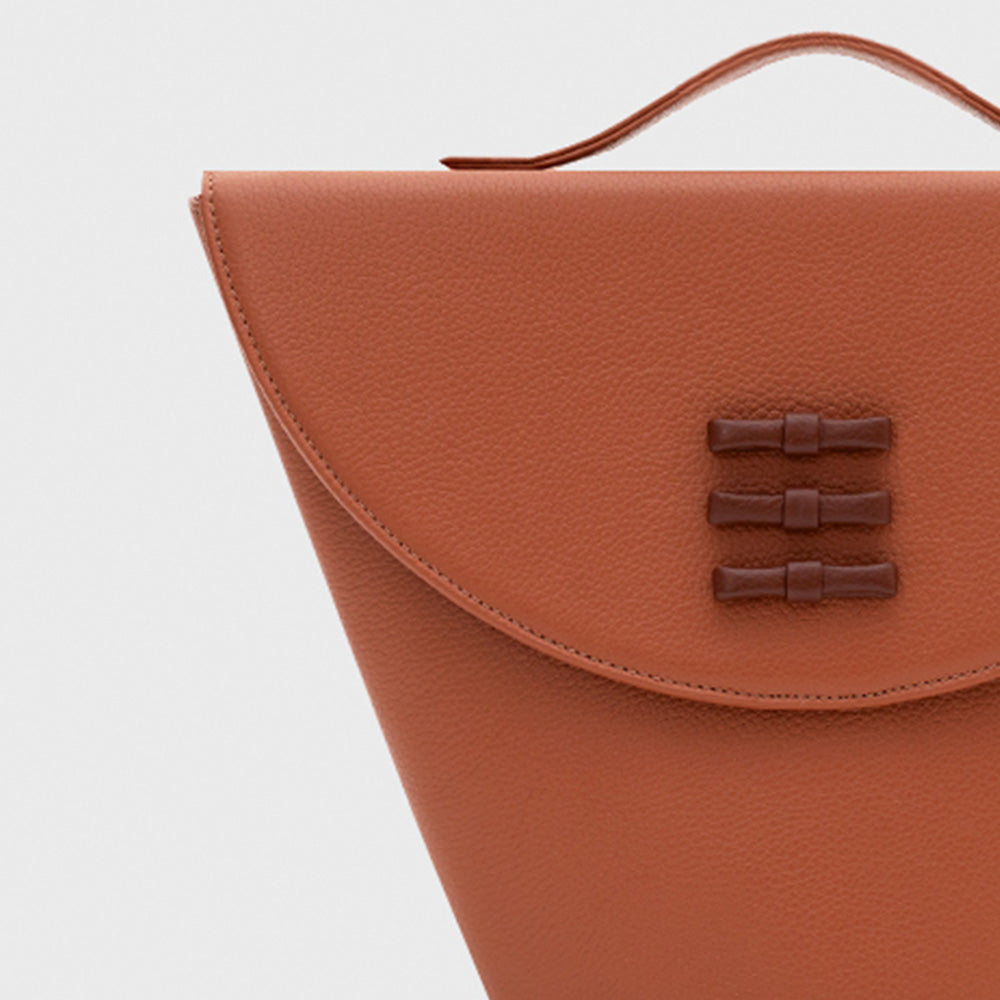 Lucille Flap Trapeze Bag Copper