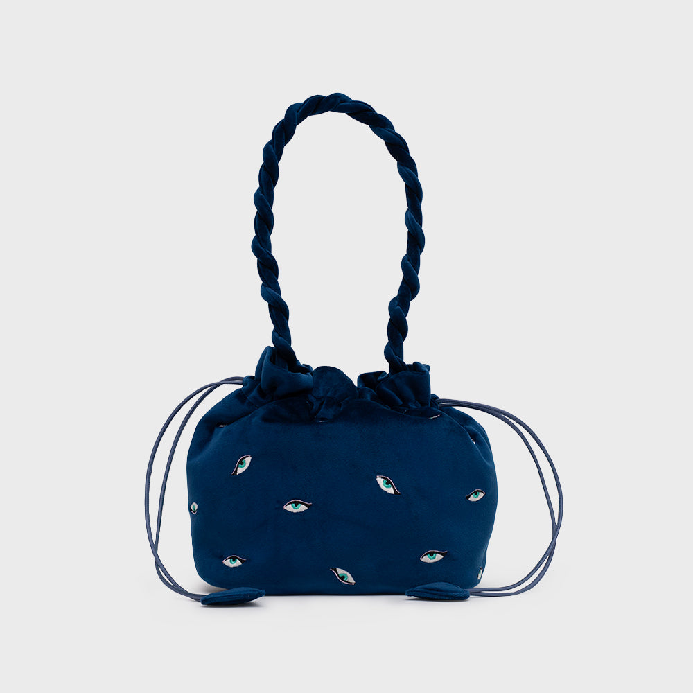 LUCKY BUCKET BAG AZUL