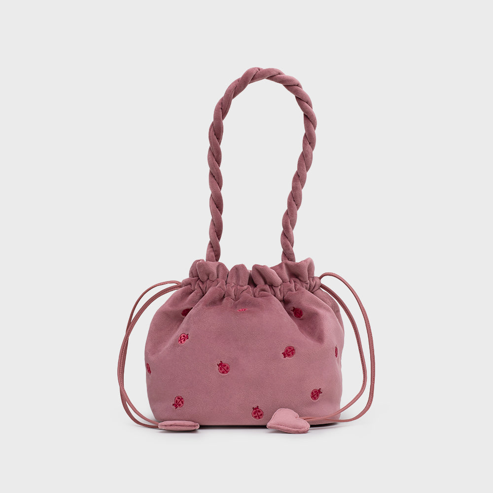 LUCKY BUCKET BAG ROSA