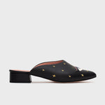 Cargue la imagen en el visor de la galería, LUCKY EYE MULE FLAT NEGRO

