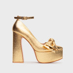Load image into Gallery viewer, LUCKY GOLDEN PLATAFORMA ORO
