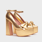 Load image into Gallery viewer, LUCKY GOLDEN PLATAFORMA ORO
