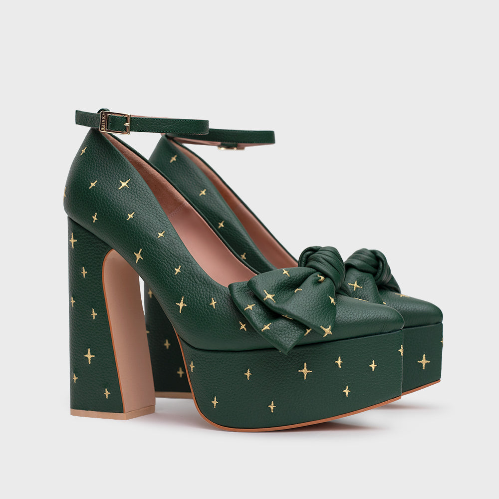 LUCKY SPARKLES PLATAFORMA VERDE