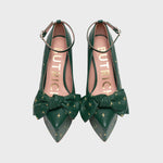 Load image into Gallery viewer, LUCKY SPARKLES PLATAFORMA VERDE
