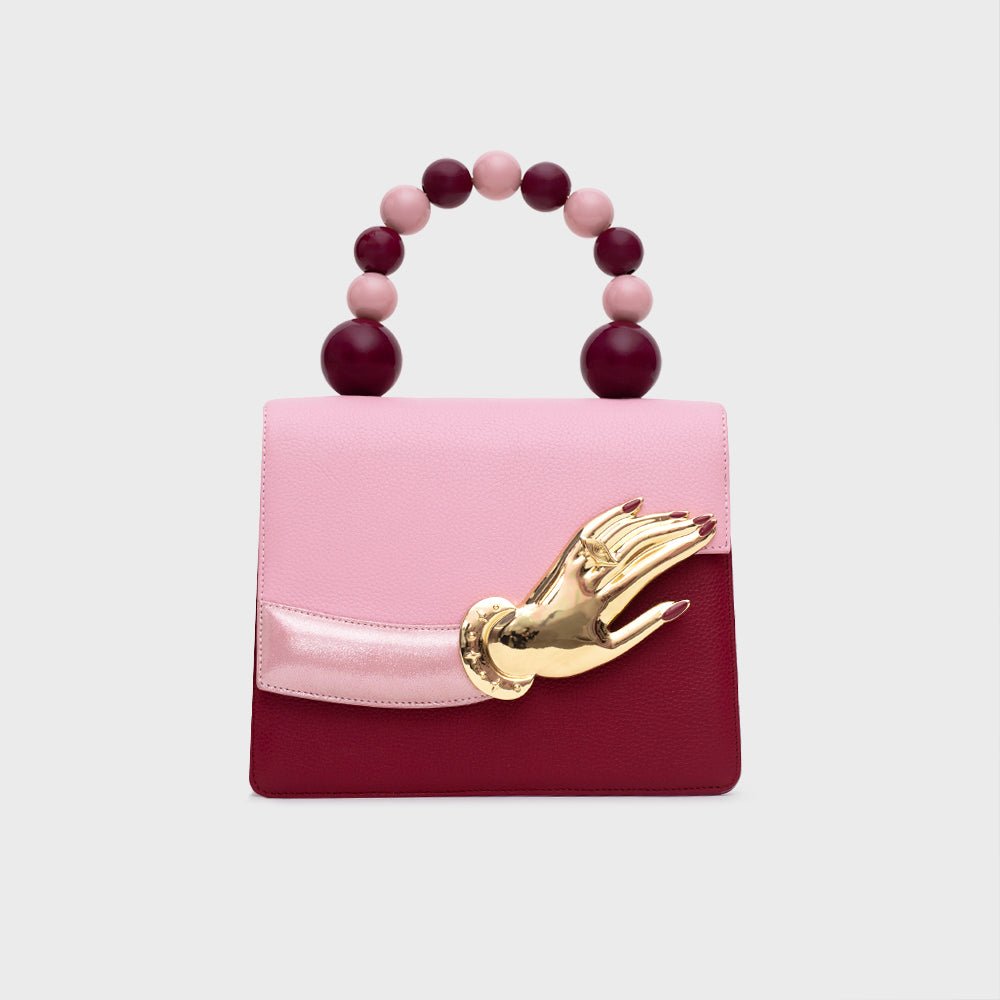 LUCKY HAND BEADED LUNCH BAG MORA