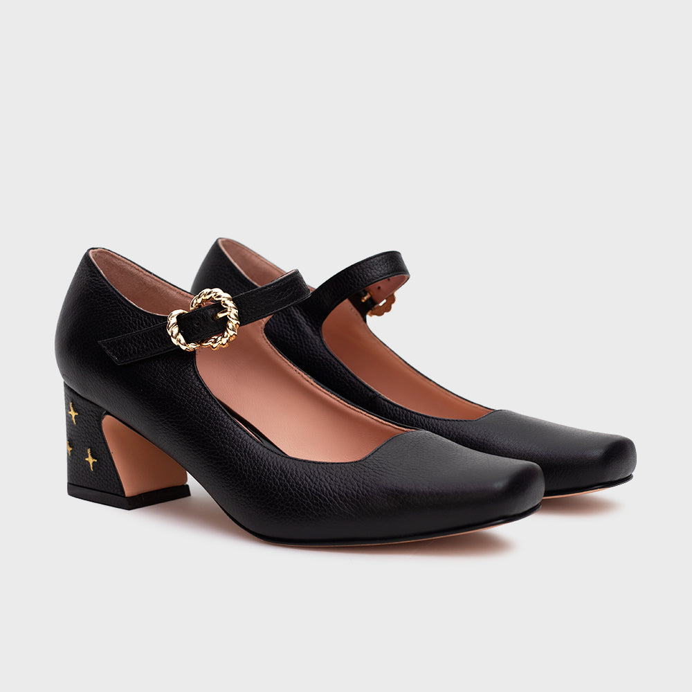 LUCKY HORSESHOE MIDI NEGRO