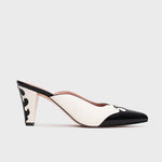 Load image into Gallery viewer, LUCKY MULE PUMP BLANCO NEGRO
