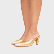 LUCKY MULE PUMP GOLD