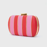 Load image into Gallery viewer, CLUTCH LUDOVICA PILLBOX ROJO &amp; ROSA
