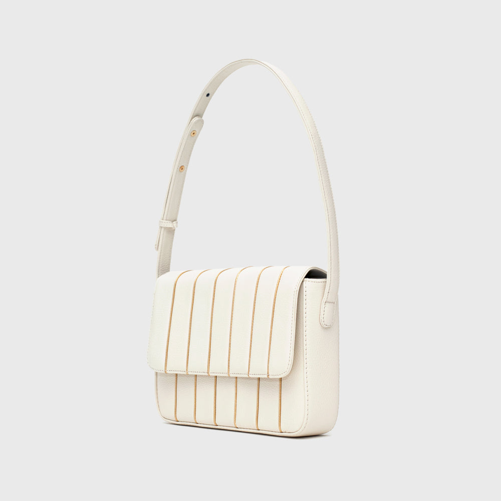 LUDOVICA FLAP BAG HUESO