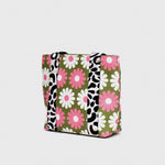 Load image into Gallery viewer, MINI SUPER BAG DAISY PINK GREEN 
