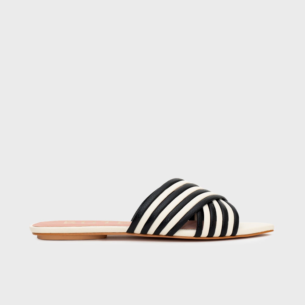 MARGARET FLAT BLACK BONE