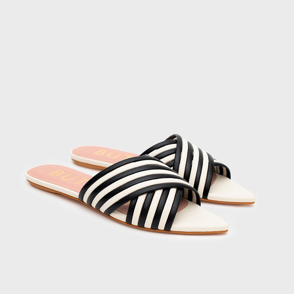 MARGARET FLAT BLACK BONE