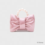 Load image into Gallery viewer, MARIE BOW BAG ROSA GLITTER