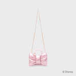 Load image into Gallery viewer, MARIE BOW BAG ROSA GLITTER