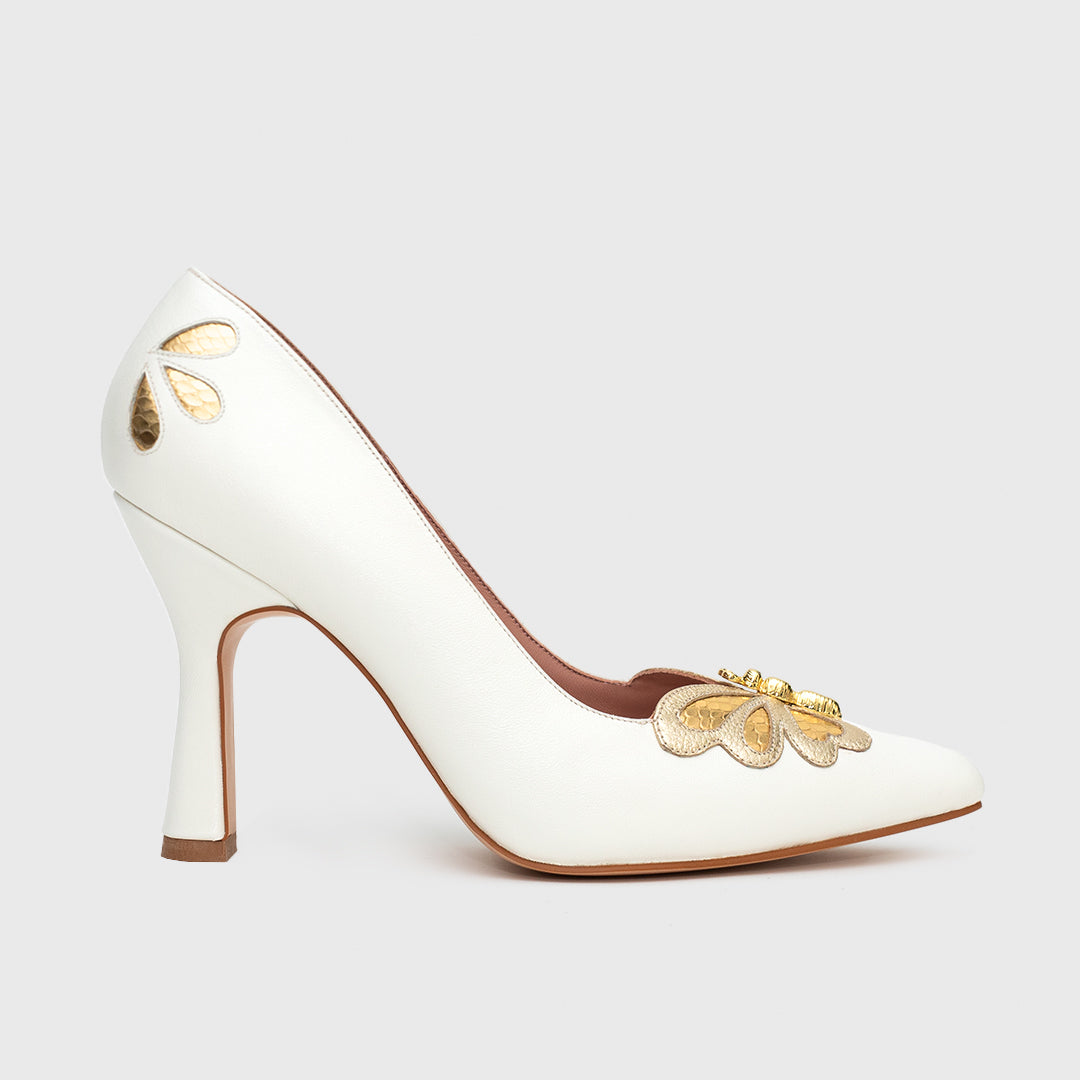 MARTINA PUMP BRIDE BONE