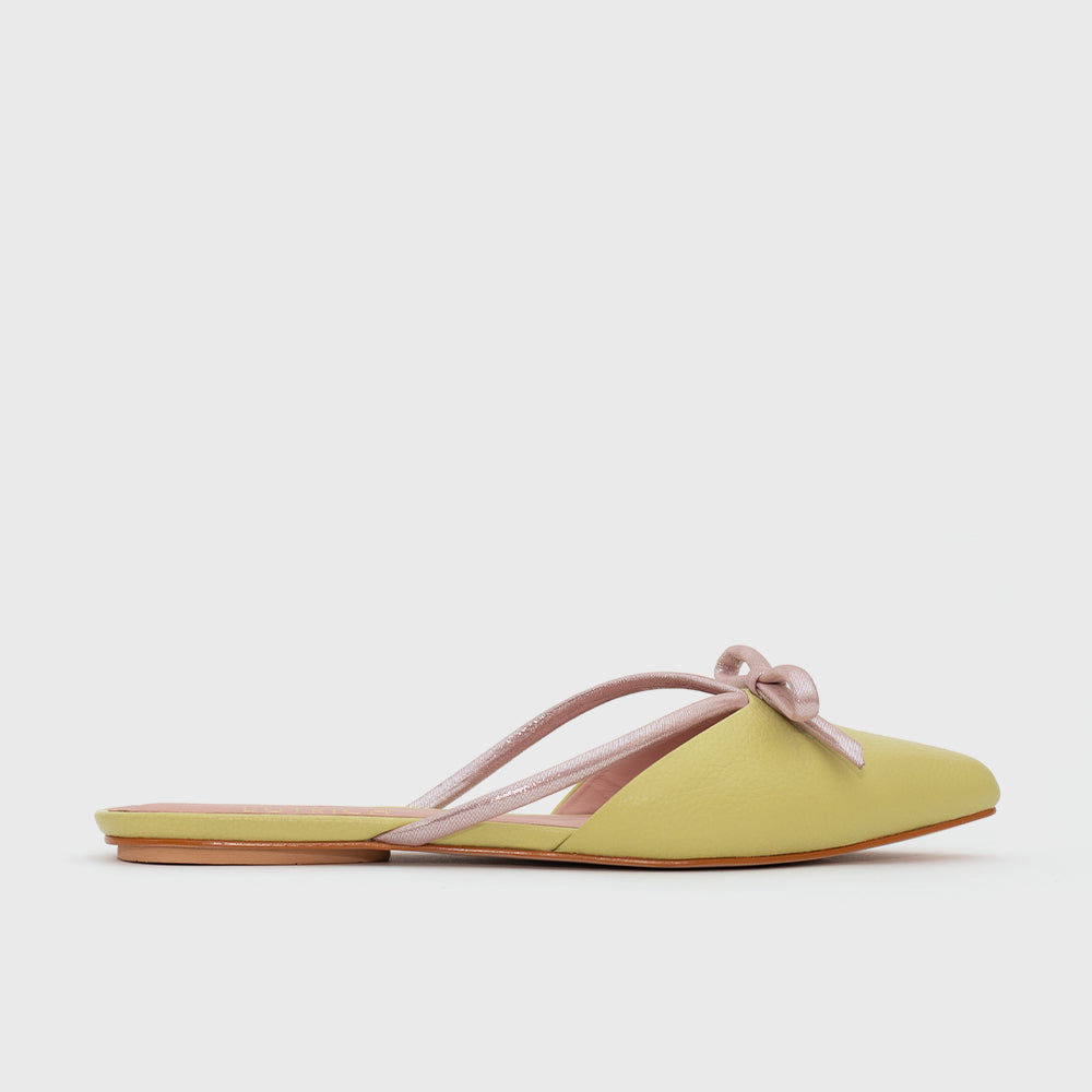 MATHILDE FLAT LEMON GREEN