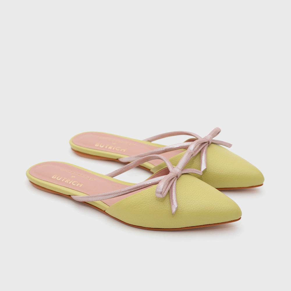 MATHILDE FLAT LEMON GREEN