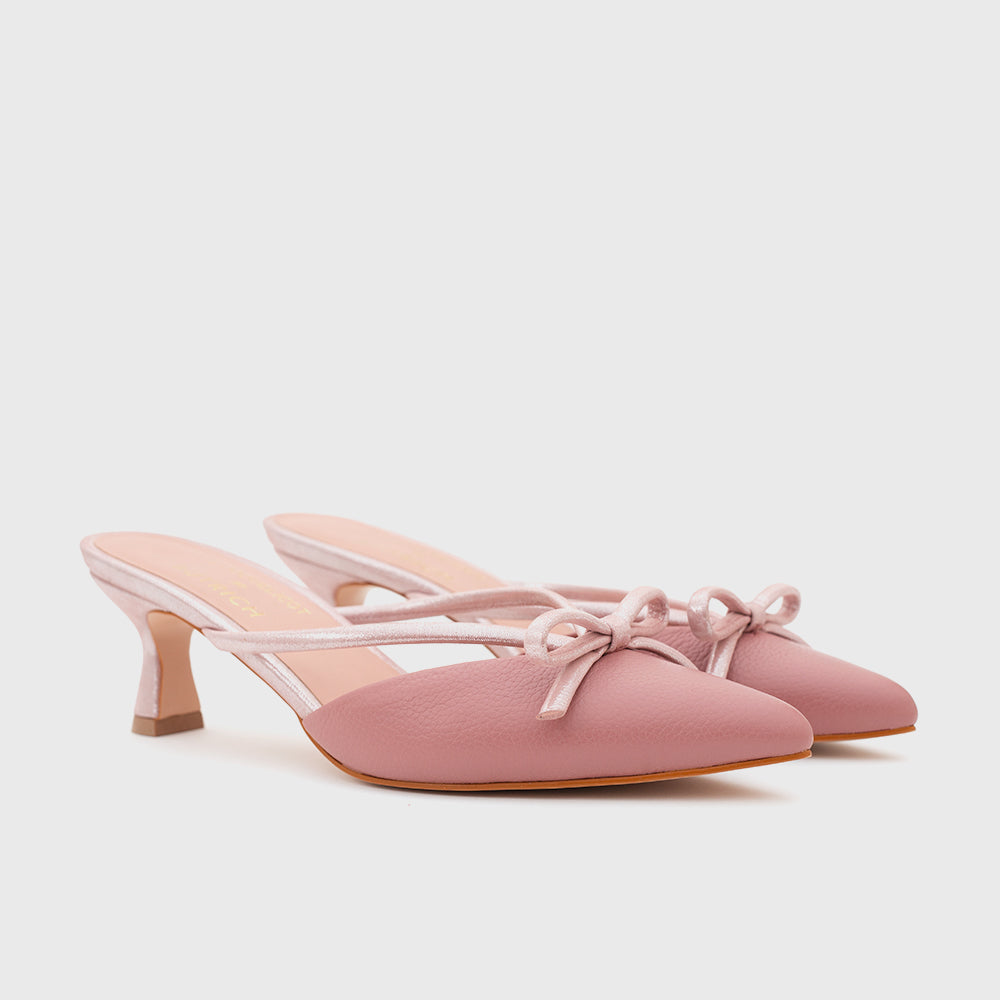 MATHILDE MULE MIDI PINK