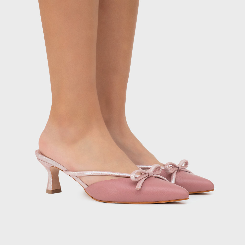 MATHILDE MULE MIDI ROSA