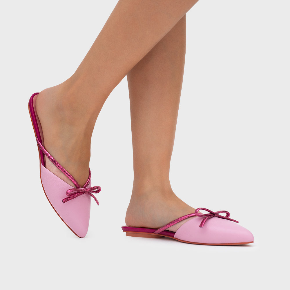 MATHILDE FLAT PINK BLACKBERRY