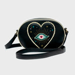 Load image into Gallery viewer, MAXI OVAL BAG SHAZAM BLACK

