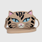 Load image into Gallery viewer, MAXI OVAL BAG VERMUT CAT CREMA
