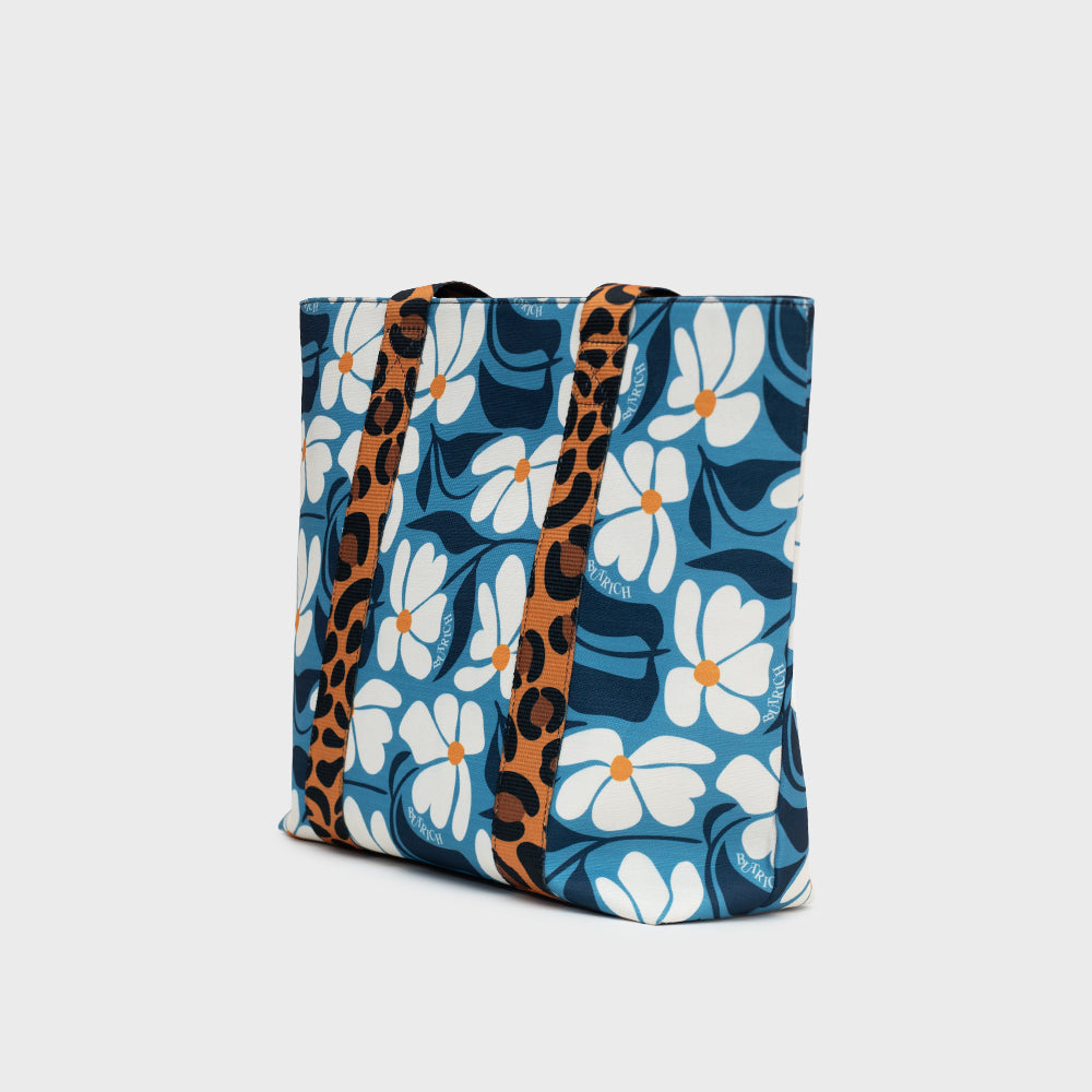 MEDIUM BAG CAMELIA AZUL