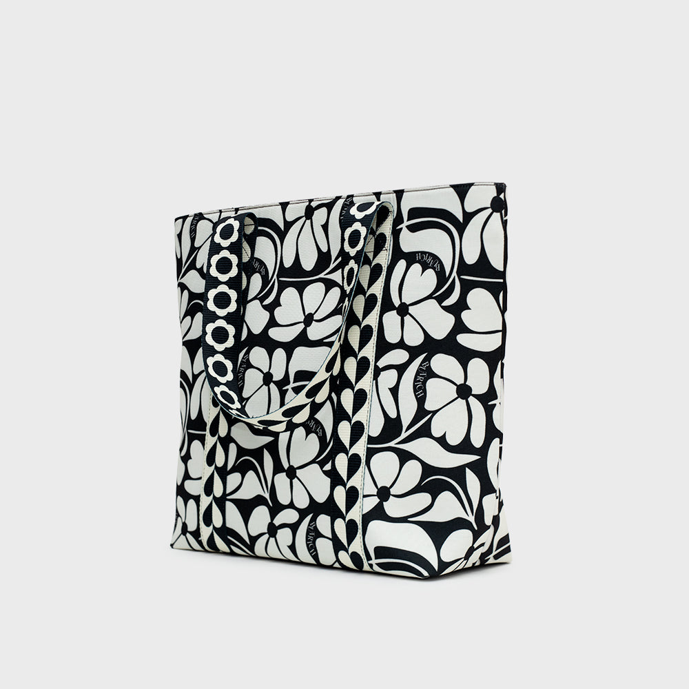MEDIUM BAG CAMELIA NEGRO