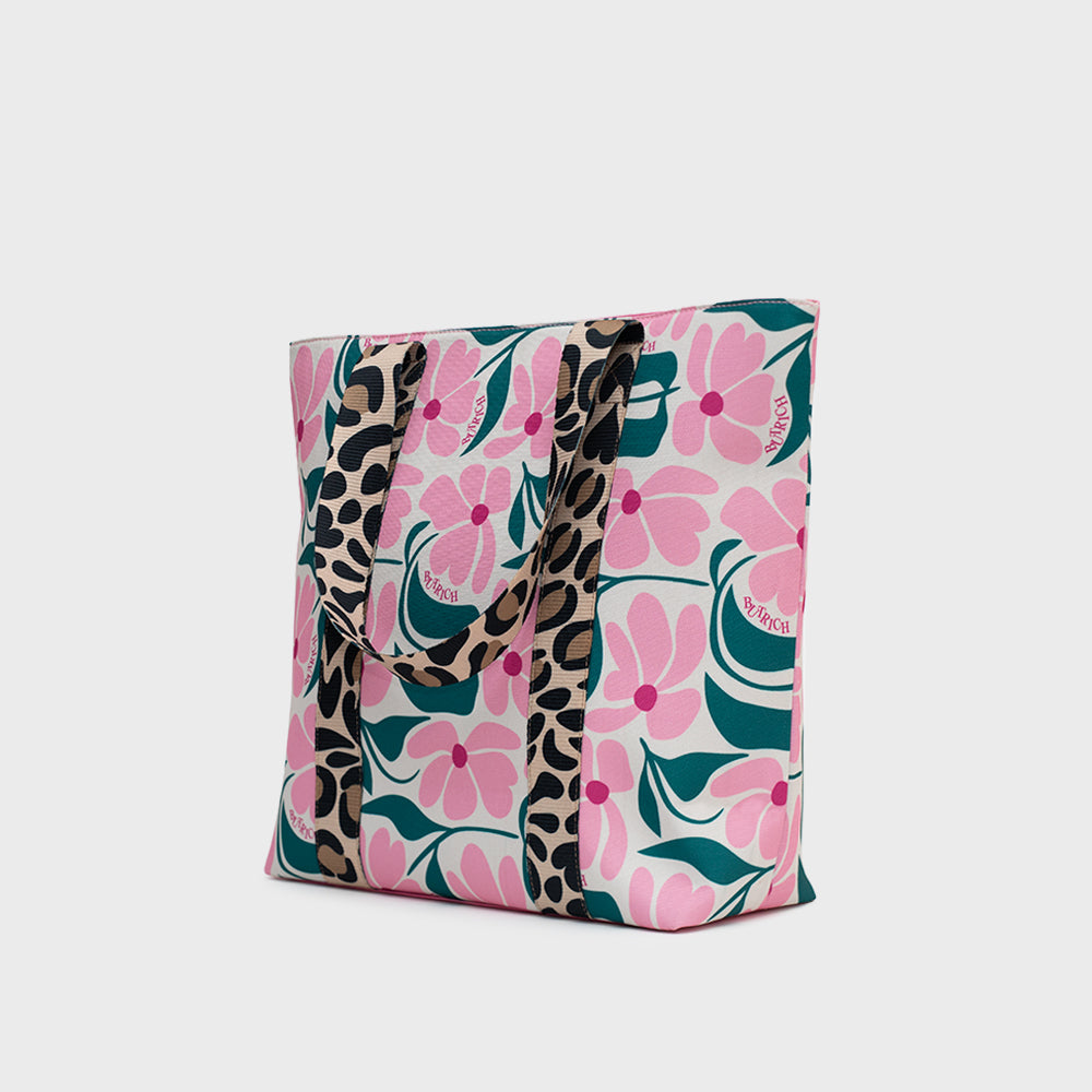 MEDIUM BAG PINK CAMELLIA