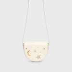 Load image into Gallery viewer, MIDNIGHT COWGIRL SADDLE BAG IVORY
