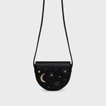 Load image into Gallery viewer, MIDNIGHT COWGIRL SADDLE BAG BLACK
