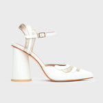 Cargue la imagen en el visor de la galería, MILENA PUMP BRIDE HUESO
