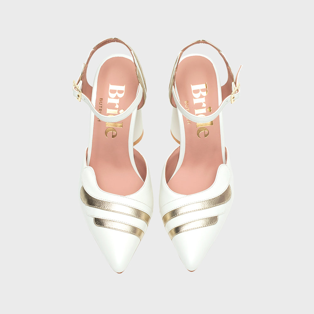 MILENA PUMP BRIDE HUESO
