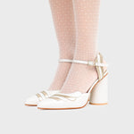Cargue la imagen en el visor de la galería, MILENA PUMP BRIDE HUESO

