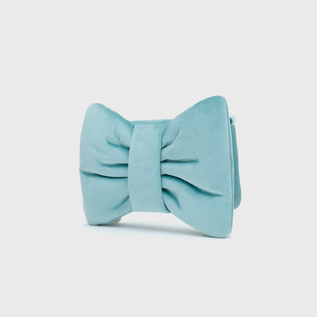 MINI BOW BAG LIGHT BLUE