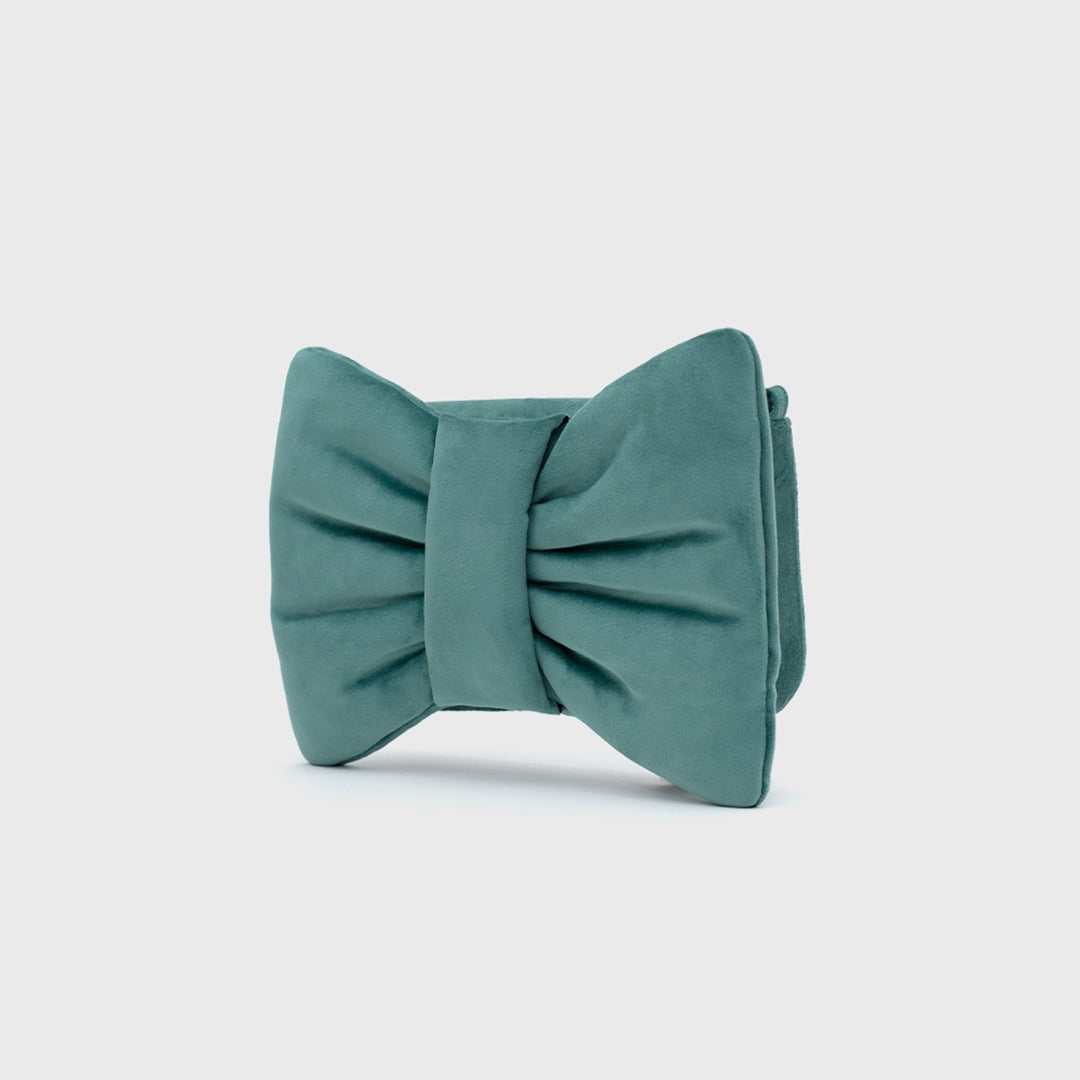 GREEN MINI BOW BAG