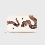 Cargue la imagen en el visor de la galería, MINI POUCH ANACONDA HUESO
