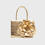 Load image into Gallery viewer, MINI RECTANGULAR FERNANDA BAG DORADO
