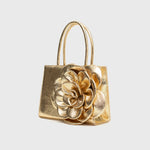 Load image into Gallery viewer, MINI RECTANGULAR FERNANDA BAG DORADO
