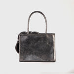 Load image into Gallery viewer, MINI RECTANGULAR FERNANDA BAG NEGRO PLATINO
