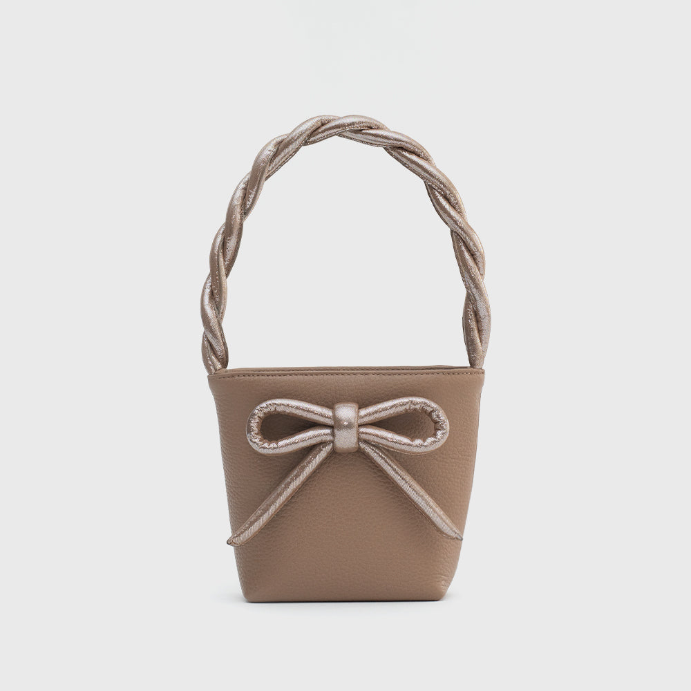 ANAIS MINI HAND BAG BROWN