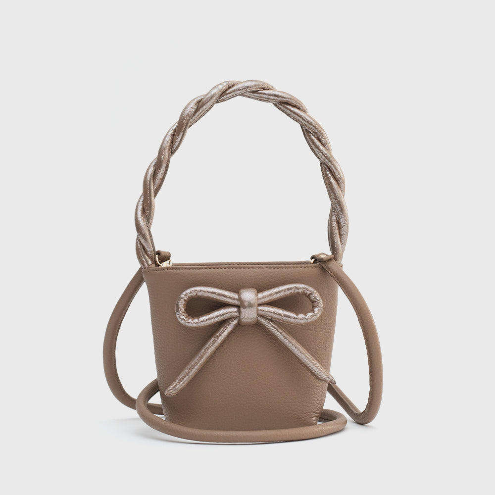 ANAIS MINI HAND BAG BROWN