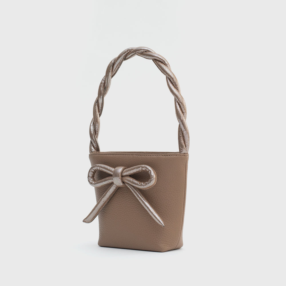 ANAIS MINI HAND BAG BROWN