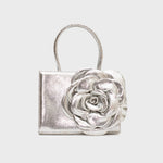 Load image into Gallery viewer, MINI RECTANGULAR FERNANDA BAG PLATA
