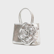FERNANDA MINI RECTANGULAR BAG SILVER