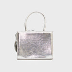 Load image into Gallery viewer, MINI RECTANGULAR FERNANDA BAG SILVER
