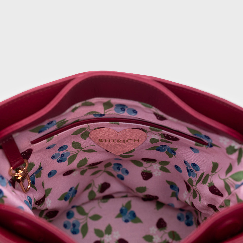 STRAWBERRY BUCKET BAG MORA